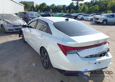 2023 Hyundai Elantra Limited z USA, uszkodzony, nr VIN 5NPLP4AG4PH089189